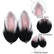 thumbnail image 3 of Pinzas para el pelo con orejas de gato, diadema peluda con orejas de zorro para Halloween, decoración para fiesta de Navidad, accesorios bonitos para el cabello MFZFUKR CPB-SSW2348-3, 3 of 6
