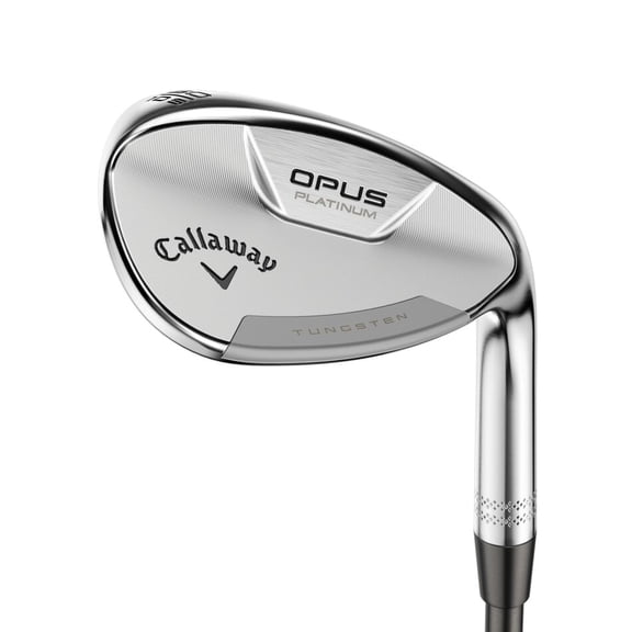 Pre-Owned RH Opus Platinum Chrome Mens Steel Shaft Wedges 54°-12° (Bounce) S Grind True Temper Dynamic Gold MID 115 Gunmetal Wedge Steel Wedge Flex