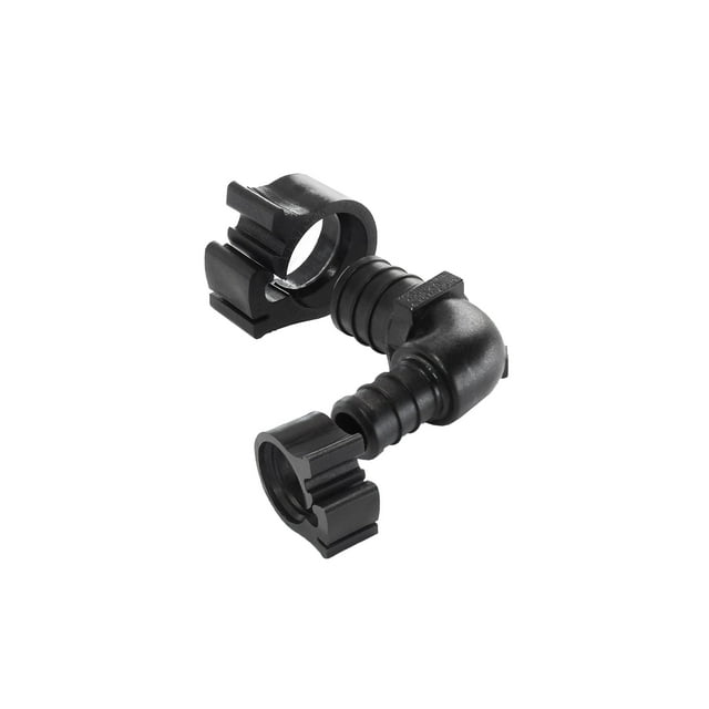 Reducing Elbow Flair-It Central Pexlock 30805, 19 mm x 13 mm, color negro
