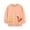 00-Orange1433, variant on WOYY Toddler Girls Cotton Sweatshirt Cute Chicken Print Casual Crewneck Pullover, Orange