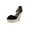Black, variant on Qupid Women's Finder-161 Wedge Sandals