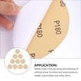thumbnail image 4 of OULII 10pcs Adhesive Grinding Sandpapers Yellow Synthetic Material for Professionals in Construction, 4 of 8