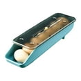 thumbnail image 1 of Maytalsory Storage Basket Egg Box Multicolored Household Accessories Fine Workmanship Non-slippery Base Kitchen Gadget Slide Rail Blue, 1 of 6