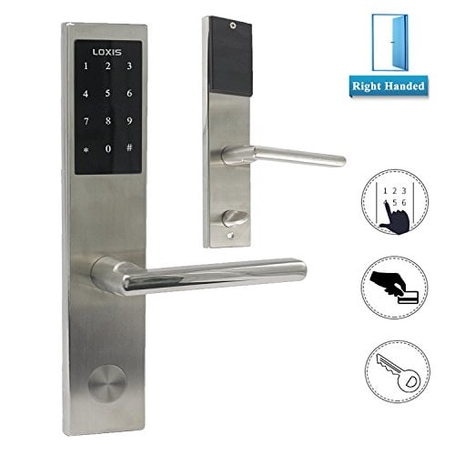 Electronic Digital Keypad Keyless Entry Door Lock Touchscreen Smart