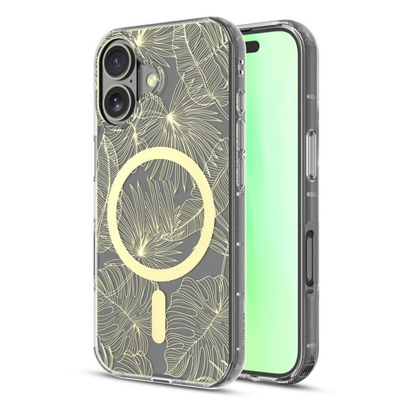 Mood Series compatiable with iPhone 17 Botanical Protective Case – Floral Print Lightweight Drop-Resistant Cover