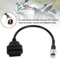 thumbnail image 1 of 4 Broches à OBD2 Câble de Diagnostic Adaptateur Connecteur Adapté pour Yamaha R1 R6 MT09, 1 of 10