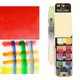 thumbnail image 5 of Juego de pintura de acuarela, 42/33/25 colores Kit de acuarela de bolsillo de viaje de pintura plegable con pincel, perfecto para pintores Bosquejo de Baoblaze pintura de acuarela, 5 of 8
