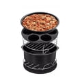 thumbnail image 1 of Juego De 17 Accesorios Universales P/freidora De Aire D/8 In NEGRO, 1 of 5
