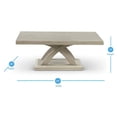 thumbnail image 5 of Steve Silver Jocelyn Gray Wood Cocktail Table, 5 of 5