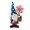 Flower, variant on Regal Art & Gift Gnome Decor - Bee Kind Metal 15.5" Garden Accessory