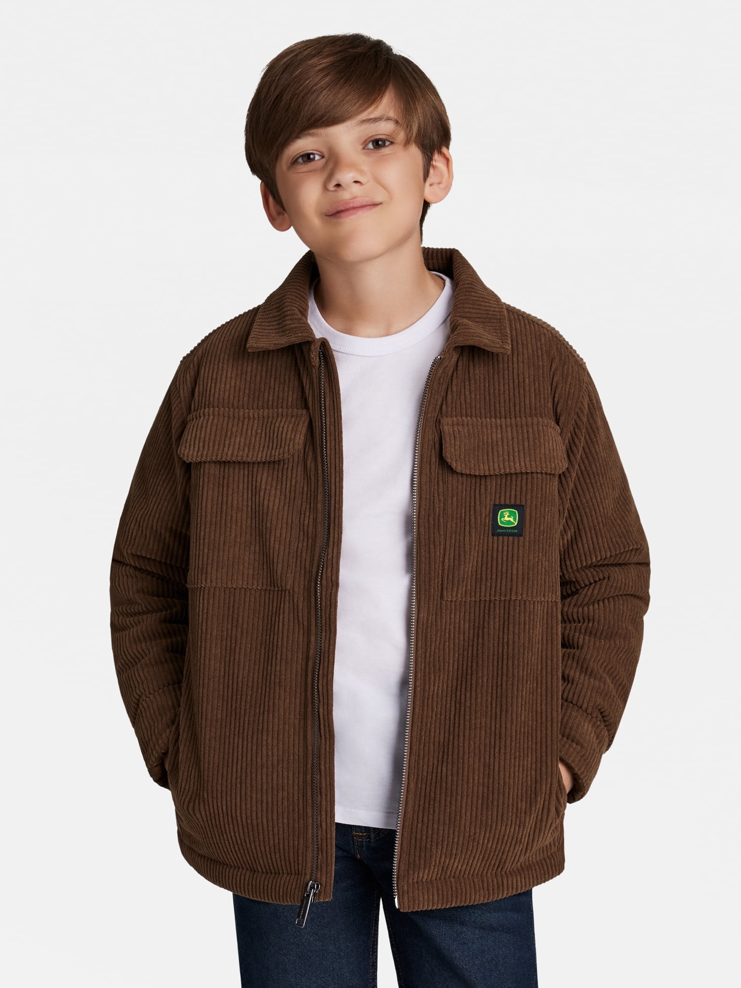 John Deere Boy's Corduroy Tractor Jacket, Sizes 4 - 16