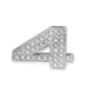 thumbnail image 1 of Emblema de calcomanía de diamantes de imitación,Pegatina 3D Diamante,Calcomanías de alfabeto de bricolaje,Insignias decorativas de coches,Emblema decorativo casero,Figura de, 1 of 9