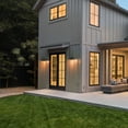 thumbnail image 3 of C Cattleya 2-Pack 9.25 in. Matte Black Gooseneck Outdoor Barn Light Sconce, 3 of 6