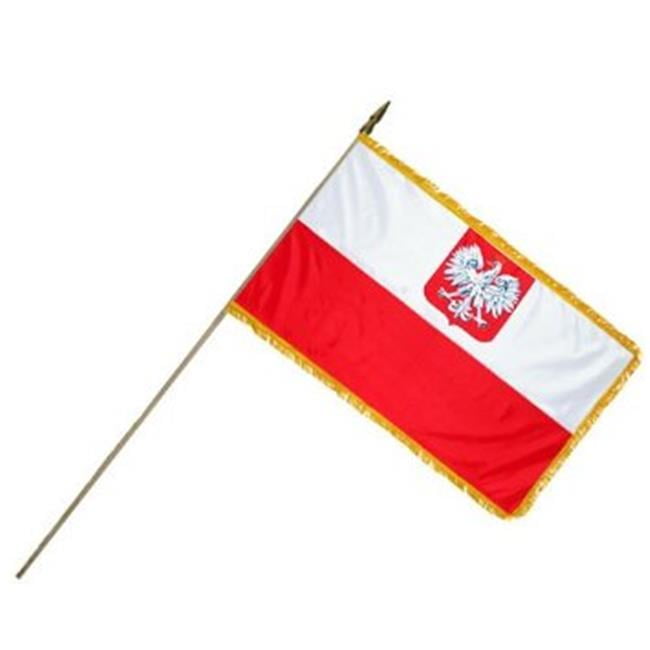 Annin Flagmakers 190293 3 ft. x 5 ft. Indoor and Parade Colonial Nyl-Glo Poland... by Annin Flagmakers
