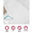 thumbnail image 6 of Teal Summer Coastal Kitchen Dish Towels for Drying Dishes Set of 4, Modern Ocean Waves Starfish Shell Waffle Weave Microfiber Hand Tea Bathroom Towels Quick Dry & Absorbent Towel 12x12, 6 of 7