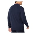 thumbnail image 2 of NAUTICA Men's NAVY Classic Fit Zip Front High Neck Sweater,M, 2 of 3