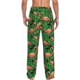 thumbnail image 3 of Xecao Flamingo Men's Straight Lounge Pajama Pants: The Ultimate in Comfortable Sleepwear, 3 of 9