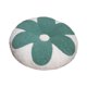 thumbnail image 4 of Cojín de suelo para meditación de 45 cm, cojín decorativo con relleno de algodón PP. Verde profundo, 4 of 9
