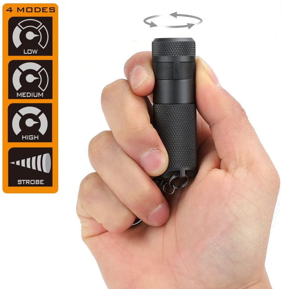 Details about   Led Mini Flashlight Rechargeable Keychain Portable Light Torch Lamp USB Key Ring 