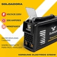 thumbnail image 2 of Soldadora Inverter Igbt 110v-220v 200amp Monofasica Gutstark Home, 2 of 11