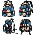 thumbnail image 4 of Baseball Cute Printed Backpack with Adjustable Shoulder Strap, Large Capacity, Lightweight, 4 of 6