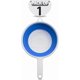 thumbnail image 2 of Collapsible Colander with Handle Space Saving Heavy Duty Kitchen Strainer Foldable Assorted Color Food Grade Silicone Drain Basket for Draining 3Pcs, 2 of 5