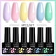 thumbnail image 2 of LILYCUTE 6 unids/set Macaron Gel esmalte de uñas Kit Primavera Verano 6 colores neón UV LED Nail Art Gel Semi permanente capa superior para Base Tan Jianjun unisex, 2 of 2
