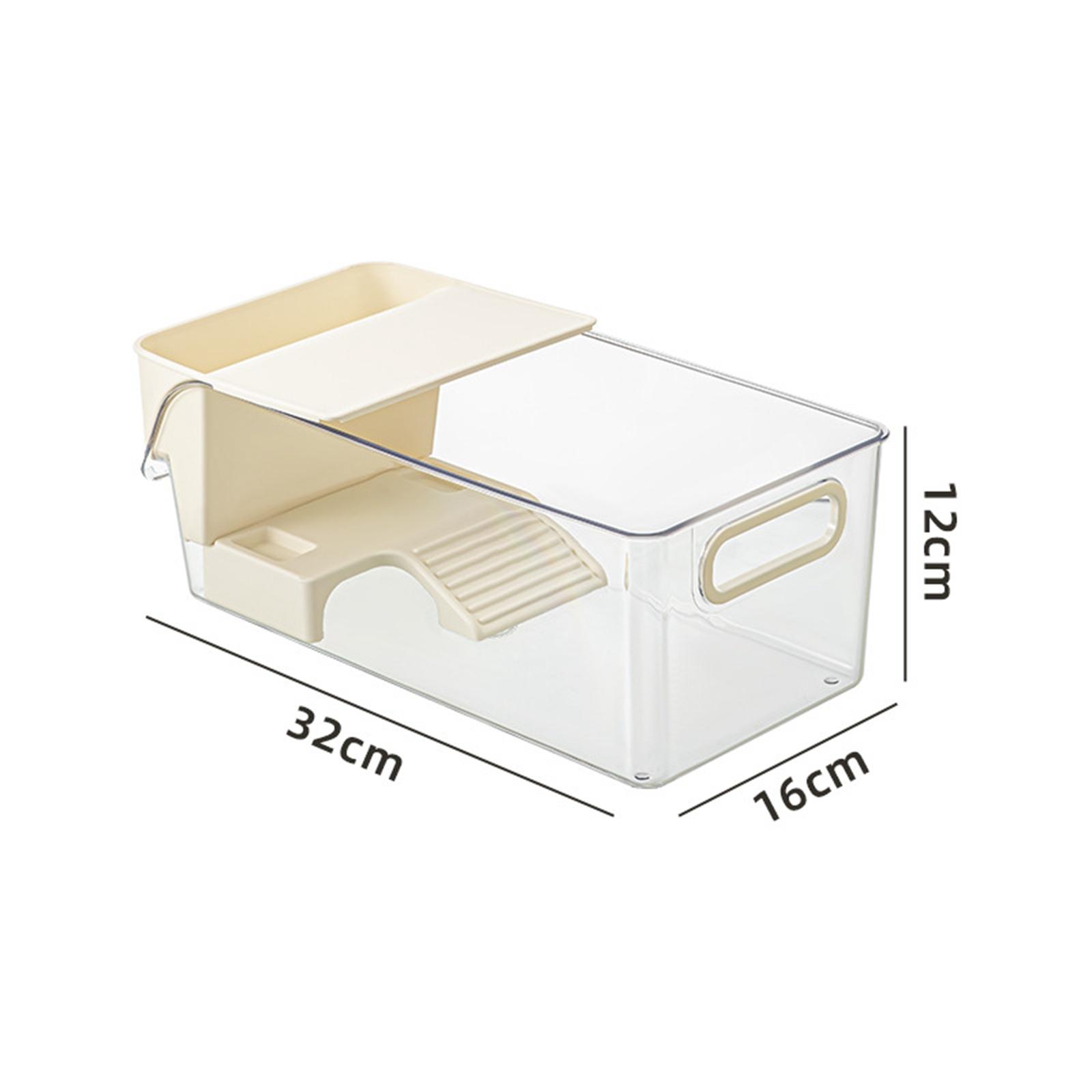 CarpNettore Turtle Tank Aquarium Tortoise Enclosure Starter Open Top Easy Access Breeding Basking Ramp Sturdy Reptile Habitat Accessories S