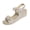 Gray, variant on Womens Studded Platform Sandals Women's Fashion Casual Versatile Buckle Metal Spring And Summer New Fashion Sandals Khaki Women Sandal