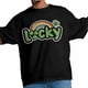 thumbnail image 4 of Camisetas informales de manga corta con arcoíris de la suerte verde para hombre, camisetas gráficas, 4 of 8