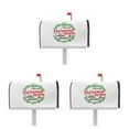 thumbnail image 4 of Destyer Robust And Weather-resistant Couch Cover Easy To Vivid Print Cloth Christmas Deer Pattern Mailbox Sleeve Standard Size YTYH2309048 3Set, 4 of 6