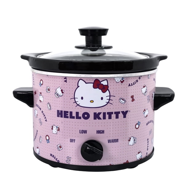Uncanny Brands Hello Kitty - Cocina lenta de 2 cuartos - Cocina con tus personajes favoritos de Sanrio