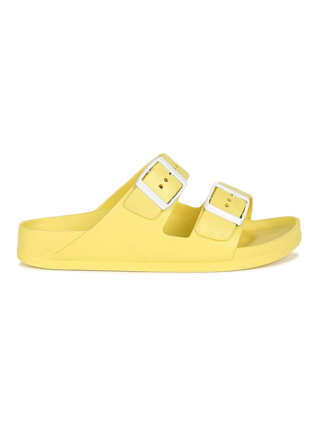 double buckle pool sliders