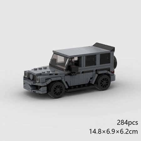 G63 MOC SUV Car Technical Off-road Super Race F1 Vehicle Model Building Block Racing Ideas Brick Christmas Gift City Creative