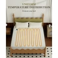 thumbnail image 7 of Heated Mattress Pad-Fit up to 15 with 6 Heat Settings Single Control & 10 Hour Auto Off，Machine Washable，Twin, 7 of 7