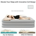 thumbnail image 4 of Yyuan 18in Air Mattress, Queen Airbed with Headboard, Inflatable Mattress Camping，Inflatable airbeds for indoor and outdoor use, 4 of 9
