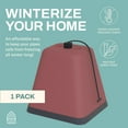 thumbnail image 3 of Home Intuition Plastic Faucet Cover, Red, 3 of 7