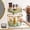 Green, variant on E-Greetshopping 360° Silent-Spin Makeup Organizer, 2-Tier Clear Design Rotating Makeup Organizer, Holds 50+ Items, Luxury Vanity Storage, Space-Saving Countertop Organizer (Clear)