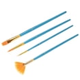 thumbnail image 3 of Juego de 4 pinceles de nailon para pintar con acuarela., 3 of 12