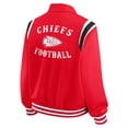 thumbnail image 3 of Women's WEAR by Erin Andrews Red Kansas City Chiefs Varsity Lightweight Full-Snap Jacket, 3 of 5