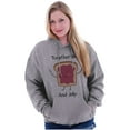 thumbnail image 5 of Kawaii Matching Couples Set PB and J Hoodie Sweatshirt Women Men Brisco Brands S, 5 of 7