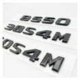 thumbnail image 5 of Glossy Black 50S4M 38S4M 40S 60S B550 850S ABS Emblem Fit For Mercedes Fit For Benz Brabus S W221 W222 W223 Car Trunk Badge Logo Sticker, 5 of 6