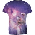 thumbnail image 2 of Galaxy Sloth All Over Adult T-Shirt - Small, 2 of 2