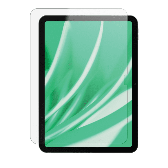 onn Protecteur d’écran en verre Corning pour iPad 10e génération de 10,9 po, fabriqué avec du verre résistant de Corning🅪, avec plateau d’installation facile