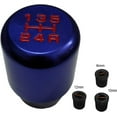 thumbnail image 4 of HUGFEGWE Racing JDM Manual 5 Speed Universal Gear Stick Shift Knob Aluminum Shifter (Blue) AZ824-16271, 4 of 5