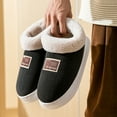 thumbnail image 5 of Mostsola Boots for Women Cozy Fuzzy Memory Foam House Slipppers Casual Indoor Slip on Shoes, 5 of 6