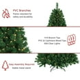 thumbnail image 5 of Jeco 7.5' Pre-Lit Artificial Christmas Tree With Metal Base, 5 of 8