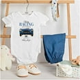 thumbnail image 5 of Shelby Racing King of the Road Car Romper Boys or Girls Infant Baby Brisco Brands NB, 5 of 6