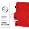 thumbnail image 6 of Dteck Case For Kindle Fire HD 8 10th Gen HD 8 Plus (2020 Released) 8 inch,Magnetic Leather Wallet Card Holder Smart Case Folio Stand Protective Automatic wake/sleep Cover ,Red, 6 of 6
