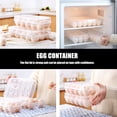 thumbnail image 4 of Caja de contenedor de huevo Refrigerador Cajas de almacenamiento fresco Picnic Huevo Organizador Holder, 4 of 6